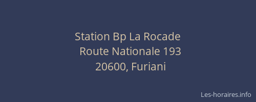 Station Bp La Rocade