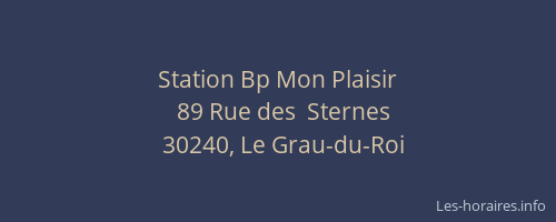 Station Bp Mon Plaisir