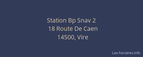 Station Bp Snav 2