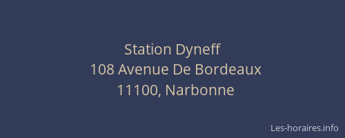 Station Dyneff