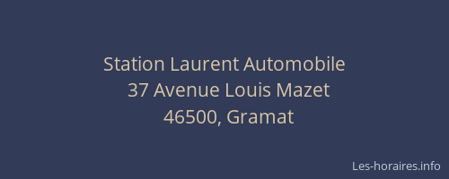 Station Laurent Automobile