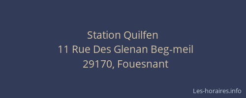 Station Quilfen