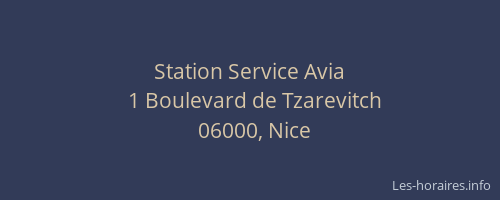 Station Service Avia