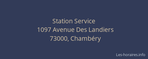 Station Service