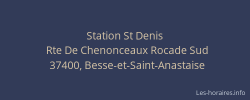 Station St Denis