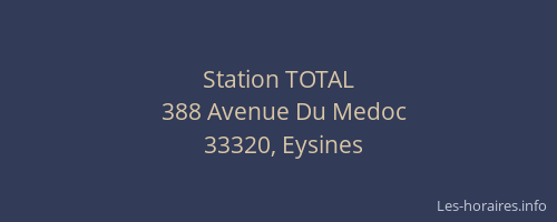 Station TOTAL