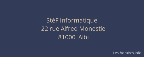 StéF Informatique