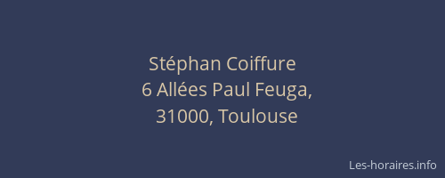 Stéphan Coiffure