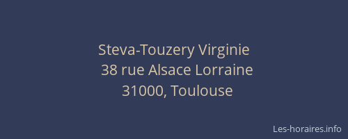 Steva-Touzery Virginie