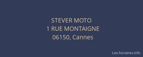 STEVER MOTO