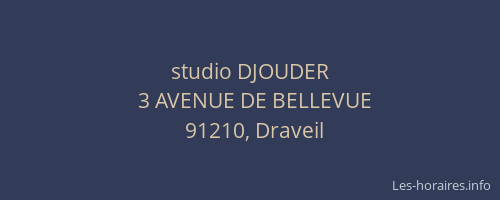 studio DJOUDER