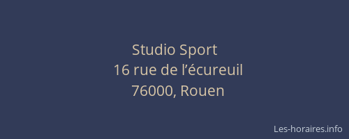 Studio Sport