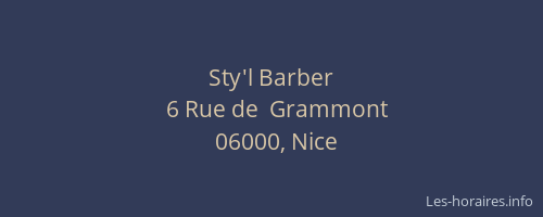 Sty'l Barber