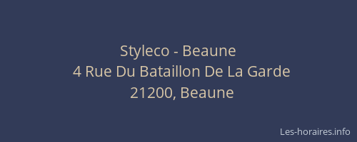 Styleco - Beaune