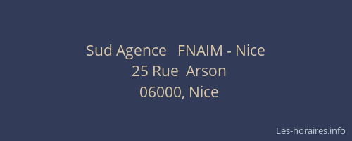 Sud Agence   FNAIM - Nice