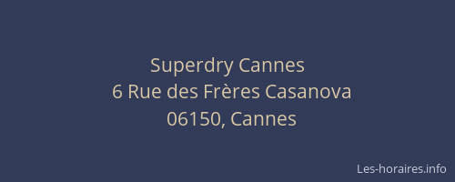 Superdry Cannes