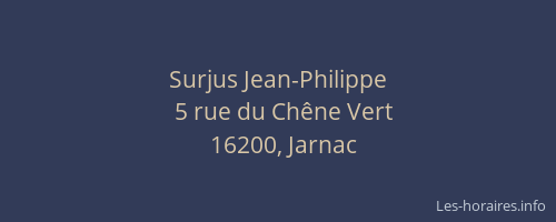 Surjus Jean-Philippe