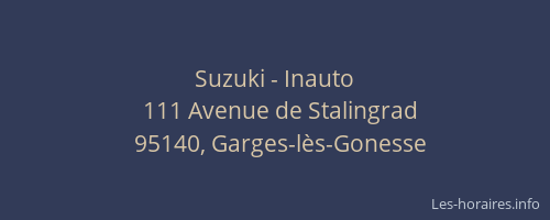 Suzuki - Inauto