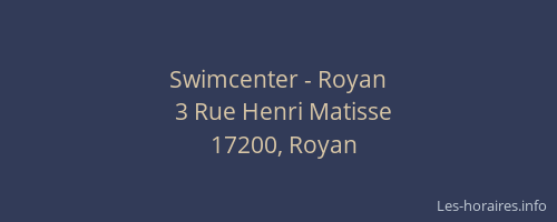 Swimcenter - Royan