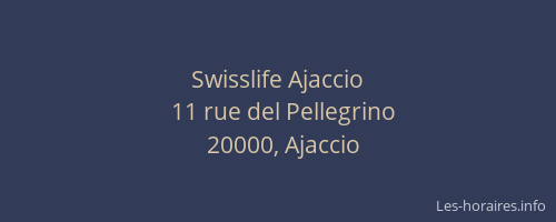 Swisslife Ajaccio