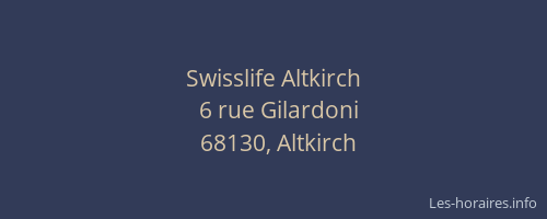 Swisslife Altkirch