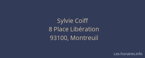 Sylvie Coiff