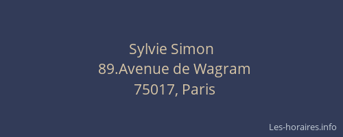 Sylvie Simon