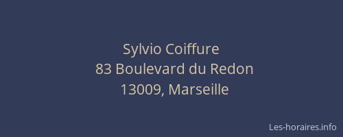 Sylvio Coiffure