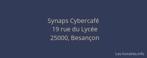 Synaps Cybercafé