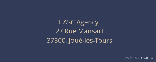 T-ASC Agency