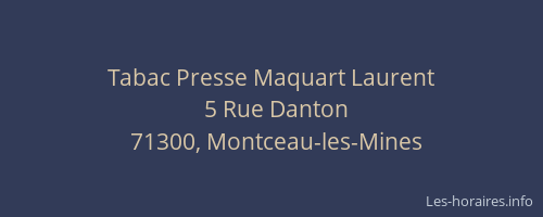 Tabac Presse Maquart Laurent