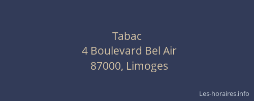 Tabac