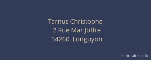 Tarnus Christophe