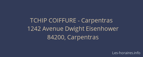 TCHIP COIFFURE - Carpentras