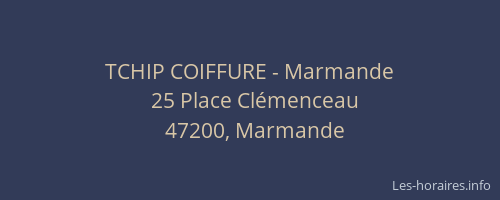 TCHIP COIFFURE - Marmande