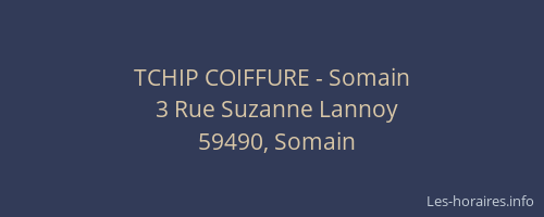 TCHIP COIFFURE - Somain