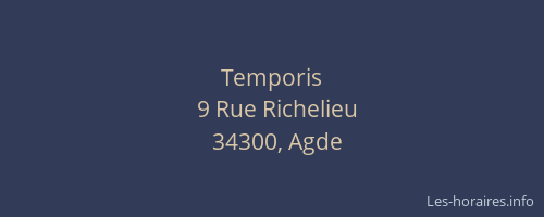 Temporis