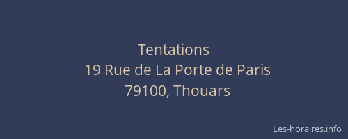 Tentations