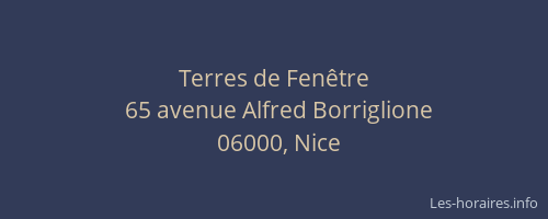 Terres de Fenêtre