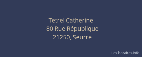 Tetrel Catherine