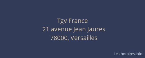 Tgv France