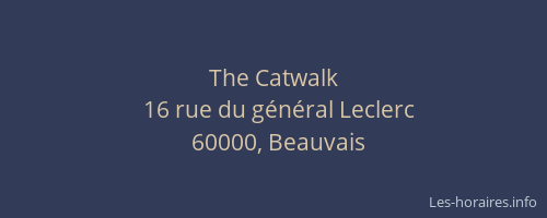 The Catwalk
