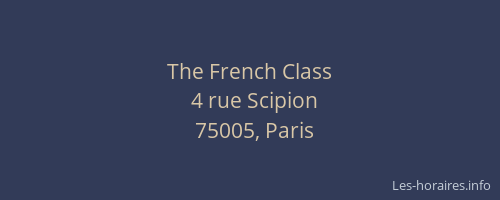 The French Class