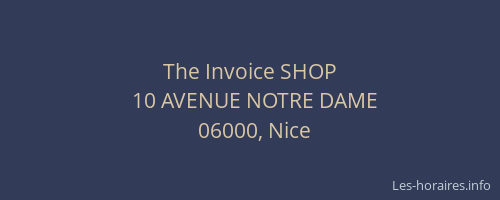 The Invoice SHOP