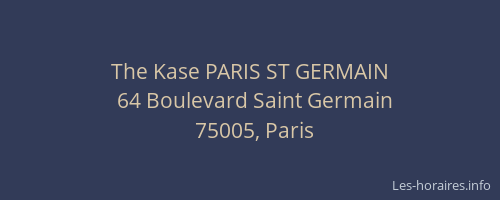 The Kase PARIS ST GERMAIN