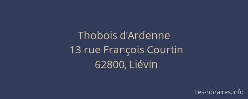 Thobois d'Ardenne