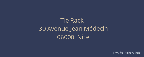 Tie Rack