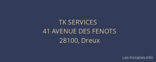 TK SERVICES