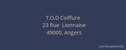 T.O.D Coiffure