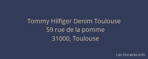 Tommy Hilfiger Denim Toulouse